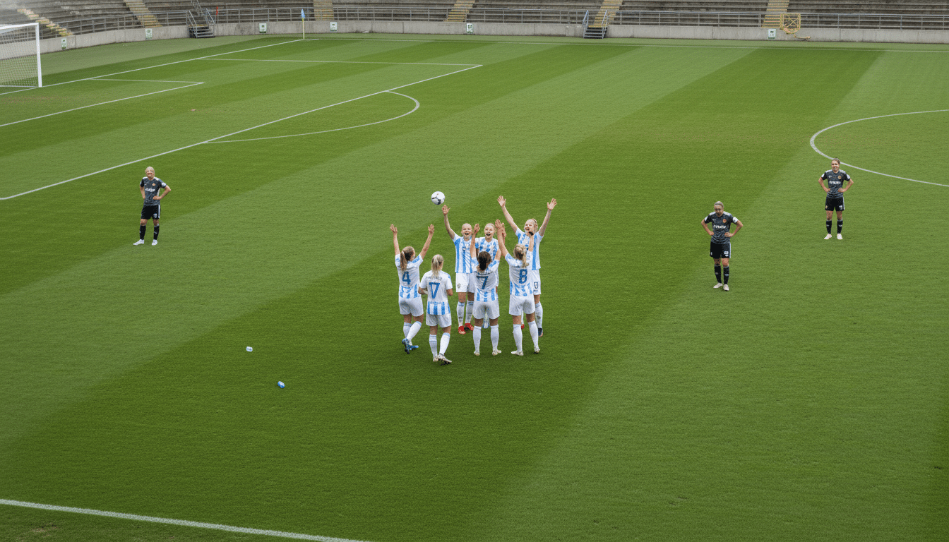 Rebekka Winther scores a hat-trick in OB Q’s 3-1 win over FC Midtjylland Women
