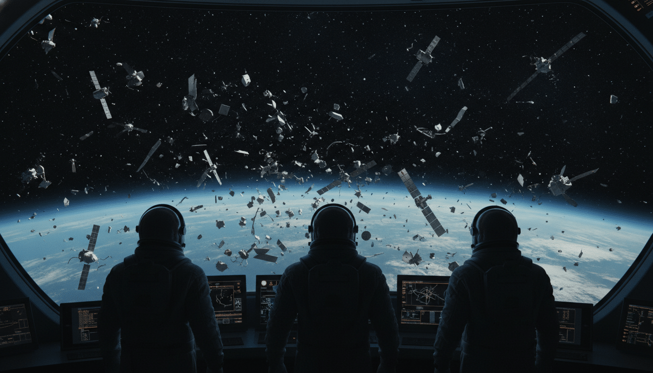Report from ESA: More than 36,000 pieces of space debris threaten safety in space